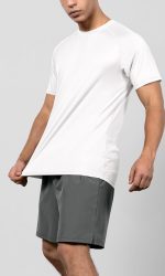 Men's Quick Dry Short Sleeve Shirts UPF 50+ Sun Protection SPF Athletic Tops Workout T-Shirts - Image 2