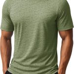 Men's Short Sleeve Sun Protection Shirts Quick Dry Athletic T-Shirts Hiking Running Workout Gym Rash Guard